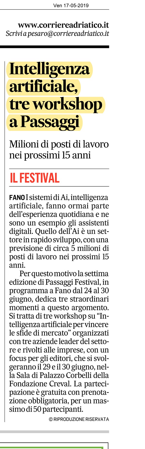 corriere_adriatico-intelligenza_artificiale_tre_workshop_a_passaggi